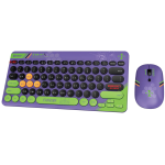 XPower XP-KB6-EV1 KB6 2合1 2.4G 無線鍵盤滑鼠套裝 (EVA初號機)